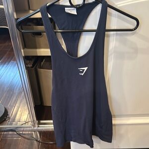 Gymshark Men’s Navy Stringer (XS)